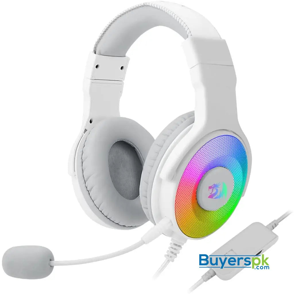 Redragon Headset Gamer Pandora 2 Rgb Btanco - H350w-rgb-1 White Adjustable - Price in Pakistan Redragon Headset Gamer Pandora 2 Rgb Btanco - H350w-rgb-1 White Adjustable - Price in Pakistan